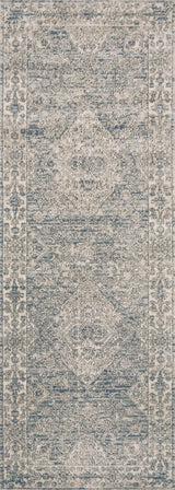 Loloi Teagan Tea-04 Sky/Natural Rugs - runner flat