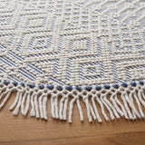 Safavieh Natura 6'-0" x 6'-0" Rug in Ivory / Blue