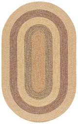 Safavieh Braided 5'-0" x 8'-0" Rug in Beige / Brown