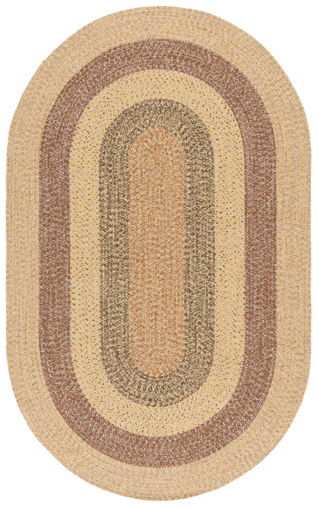 Safavieh Braided 5'-0" x 8'-0" Rug in Beige / Brown