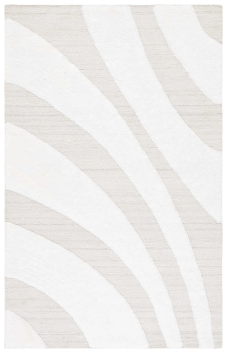 Safavieh Manhattan 4'-0" x 6'-0" Rug in Ivory / Beige