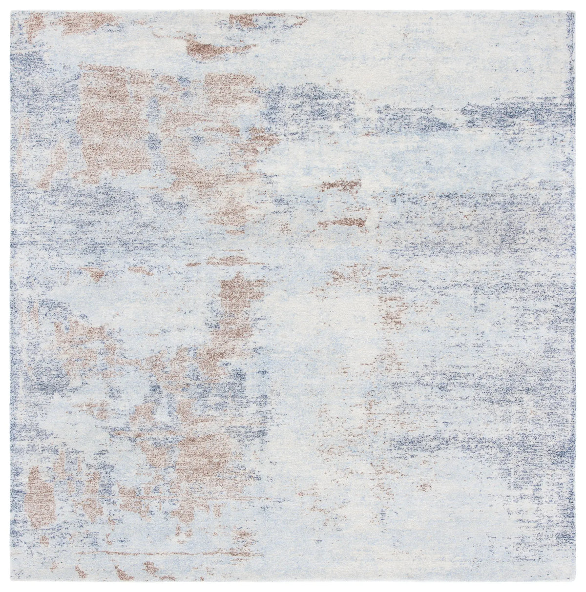 Safavieh Restoration Vintage 6'-0" x 6'-0" Rug in Blue / Brown