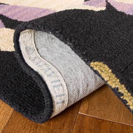 Safavieh Jardin 4'-0" x 6'-0" Rug in Black / Multi