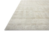 Loloi Roxie ROX-05 Contemporary Power Loomed Ivory, Natural Rug - rug corner