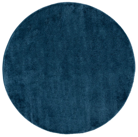 Safavieh Penelope Shag 6'-7" x 6'-7" Rug in Navy