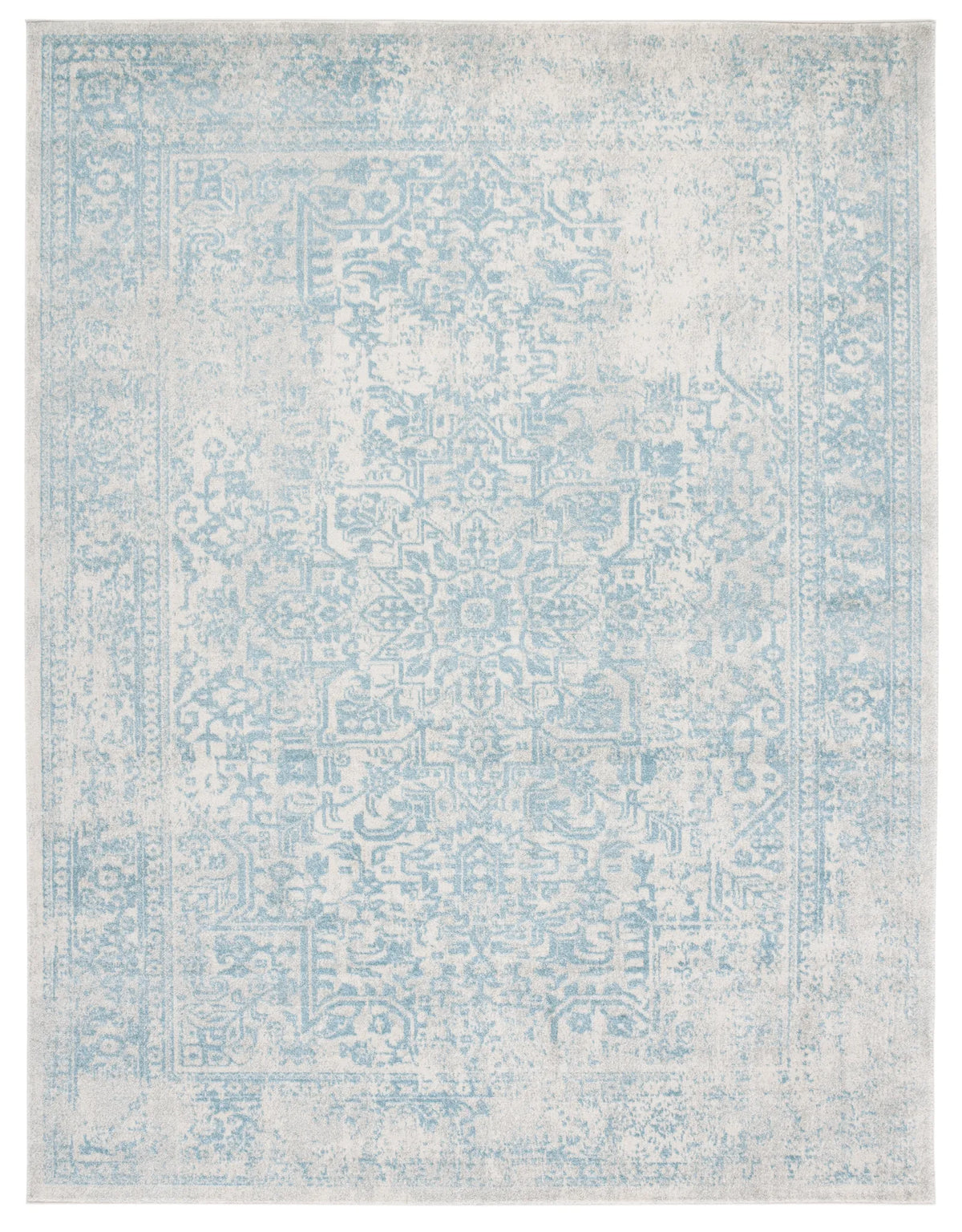Safavieh Evoke 10'-0" x 14'-0" Rug in Ivory / Aqua