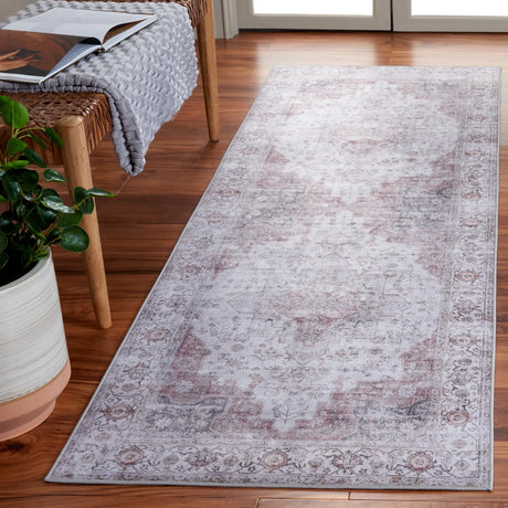 Safavieh Tucson 2'-6" x 10'-0" Rug in Beige / Light Sage