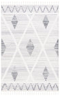 Safavieh Moroccan Tassel Shag 4'-0" x 6'-0" Rug in Beige / Grey