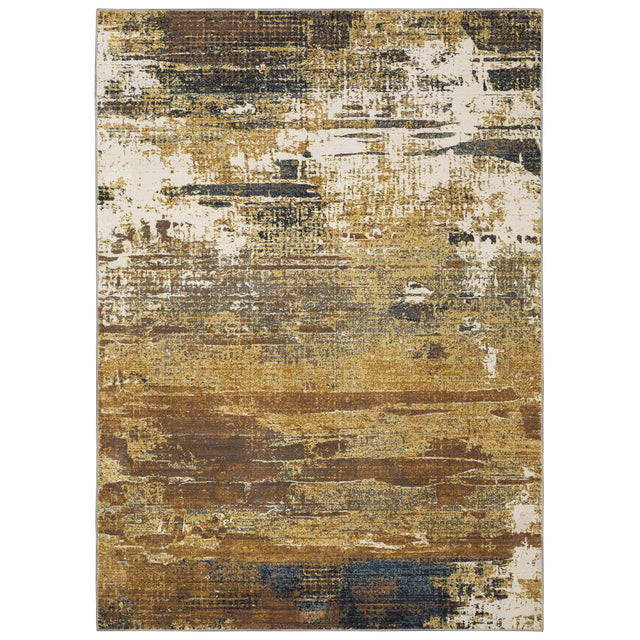 Oriental Weavers Sphinx Caravan 8020X Gold/ Beige Rugs - main flat