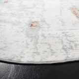 Safavieh Jasper 100 6'-7" x 6'-7" Rug in Grey / Red