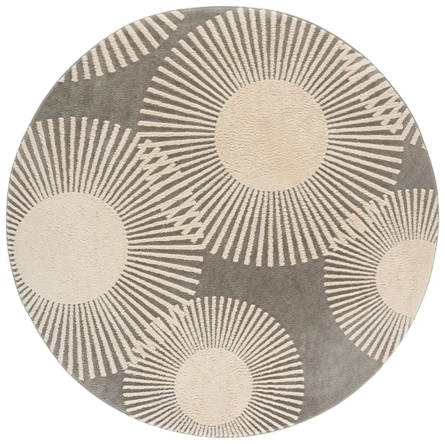 Safavieh Versailles 6'-0" x 6'-0" Rug in Grey / Beige