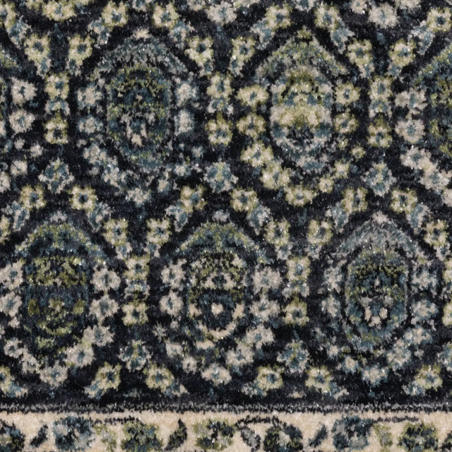Oriental Weavers Sphinx ELIANA ELI01 Blue Border Rugs - room scene 2