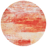 Safavieh Adirondack 6'-0" x 6'-0" Rug in Rust / Gold