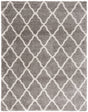 Safavieh Hudson Shag 10'-0" x 14'-0" Rug in Grey / Ivory