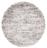 Safavieh Iceland Shag 6'-7" x 6'-7" Rug in Cream / Grey