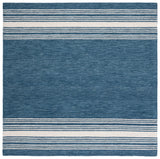 Safavieh Metro 6'-0" x 6'-0" Rug in Blue / Ivory