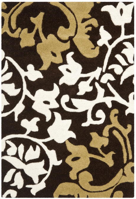 Safavieh Soho 2'-0" x 3'-0" Rug in Brown / Multi
