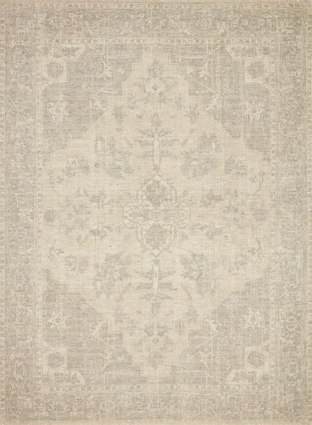 Loloi Priya Pry-04 Ivory/Grey Rugs - main flat