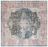 Safavieh Arizona 6'-0" x 6'-0" Rug in Green / Light Brown
