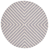 Safavieh Cambridge 6'-0" x 6'-0" Rug in Silver / Ivory