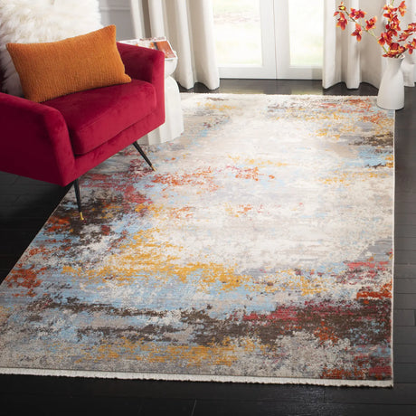 Safavieh Vintage Persian 5'-0" x 7'-6" Rug in Grey / Multi