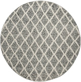 Safavieh Natura 6'-0" x 6'-0" Rug in Ivory / Black