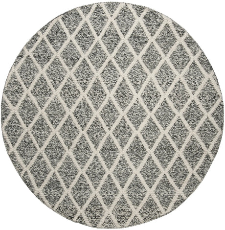Safavieh Natura 6'-0" x 6'-0" Rug in Ivory / Black