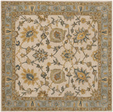 Safavieh Classic 6'-0" x 6'-0" Rug in Ivory / Light Blue