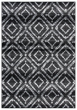 Safavieh Adirondack 4'-0" x 6'-0" Rug in Black / Ivory