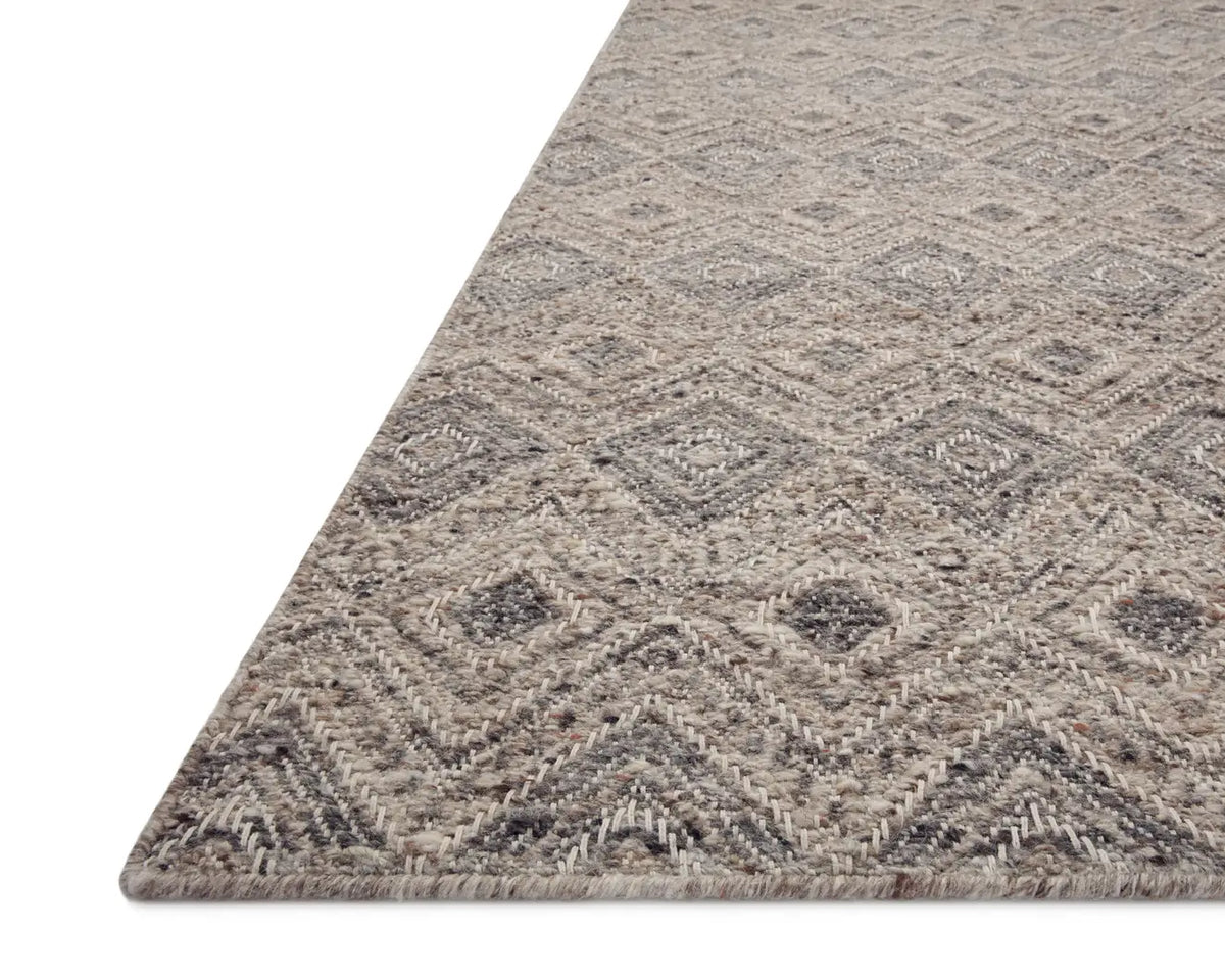 Loloi Raven Rav-02 Taupe/Grey Rug - rug corner