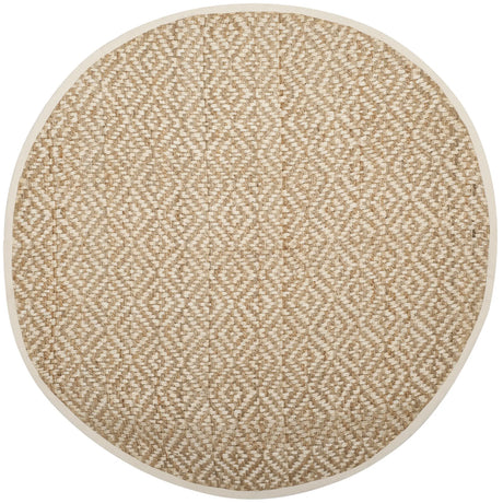 Safavieh Natural Fiber 6'-0" x 6'-0" Rug in Ivory / Natural