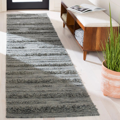 Safavieh Vermont 2'-3" x 9'-0" Rug in Grey / Ivory