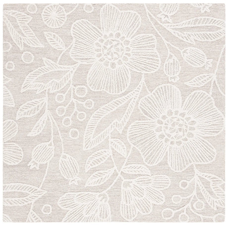 Safavieh Jardin 6'-0" x 6'-0" Rug in Natural / Ivory