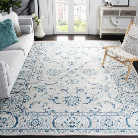Safavieh Brentwood 10'-0" x 13'-0" Rug in Light Grey / Blue