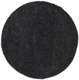 Safavieh August Shag 900 5'-3" x 5'-3" Rug in Charcoal