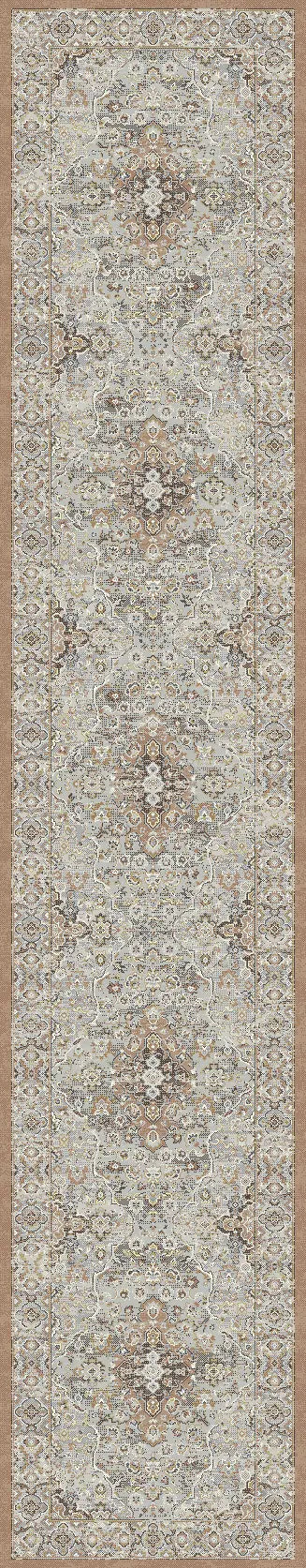 Dynamic Rugs Ancient Garden 57275 Beige/Multi Rug - Runner