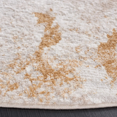 Safavieh Meadow 500 6'-7" x 6'-7" Rug in Ivory / Gold