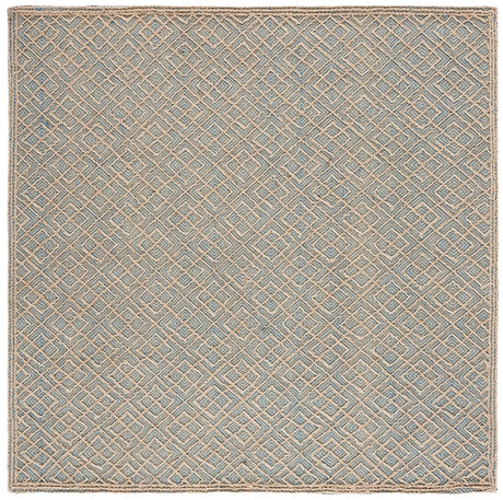 Safavieh Martha Stewart 6'-0" x 6'-0" Rug in Ivory / Blue