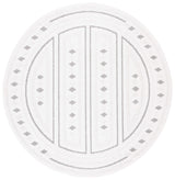 Safavieh Lotus 6'-7" x 6'-7" Rug in Ivory / Grey