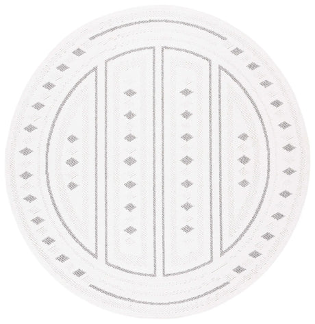 Safavieh Lotus 6'-7" x 6'-7" Rug in Ivory / Grey