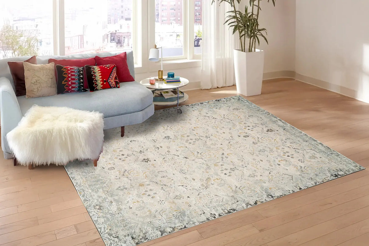 Dynamic Rugs Annalise 7602 Cream/Multi Rug - Room