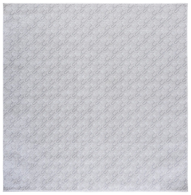 Safavieh Slate 700 6'-7" x 6'-7" Rug in Beige / Grey Ivory