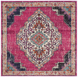Safavieh Monaco 5'-0" x 5'-0" Rug in Pink / Multi