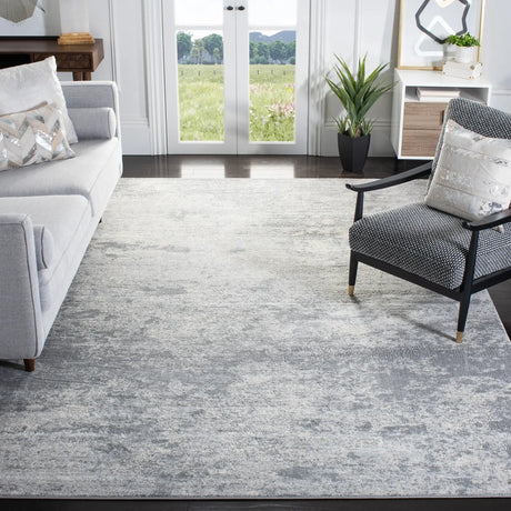 Safavieh Brentwood 10'-0" x 13'-0" Rug in Grey / Ivory
