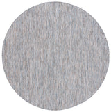 Safavieh Courtyard 6'-7" x 6'-7" Rug in Ivory Blue / Beige