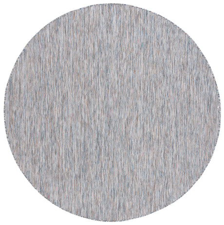 Safavieh Courtyard 6'-7" x 6'-7" Rug in Ivory Blue / Beige