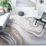 Safavieh Orchard 10'-0" x 14'-0" Rug in Grey / Gold