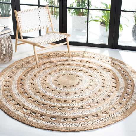 Safavieh Natural Fiber 10'-0" x 10'-0" Rug in Ivory / Natural