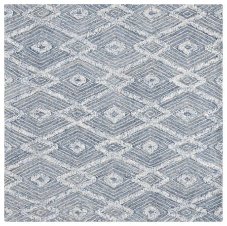 Safavieh Kenya 6'-0" x 6'-0" Rug in Blue / Ivory