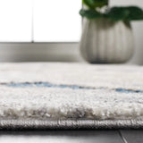 Safavieh Cyrus Shag 4'-5" x 6'-5" Rug in Blue / Beige